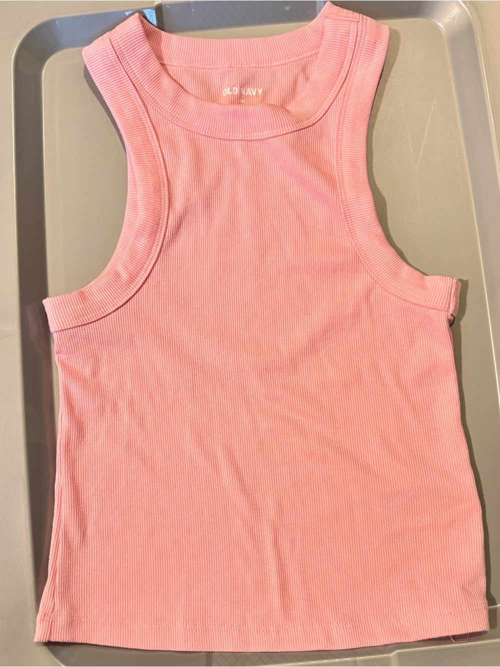 Old Navy Light Pink Ribbed Tank